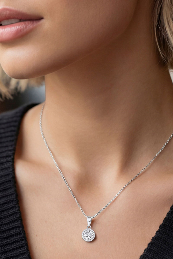 Lotus Silver Ogrlice 